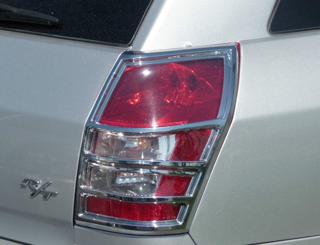 Chrome Tail Light Trim Covers 05-08 Dodge Magnum